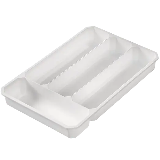 Gastromax bestikkasse hvid 22x5x33 cm