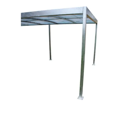 Elmholm enkelt carport 5382x3180 mm i galvaniseret stål