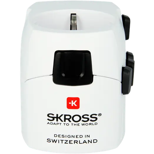 Verdensadapter Pro 6,3A hvid