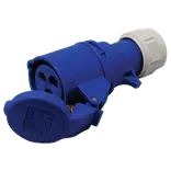 Jo-el hunstik 250V 14A CEE 17 blå