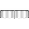Plus Basic dobbeltlåge 300x85 cm sort