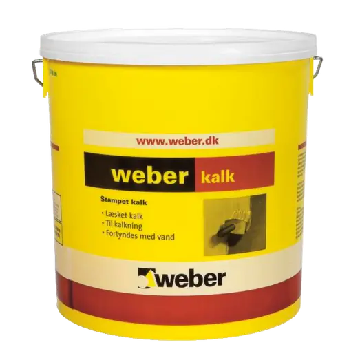 Weber stampet kalk, 15 kg