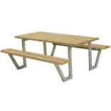 Plus Wega Bord/Bænkesæt 177 cm ThermoWood®
