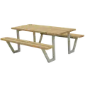 Plus Wega Bord/Bænkesæt 177 cm ThermoWood®