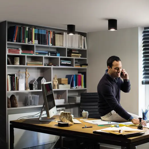 Philips hue spotlys pillar GU10 sort