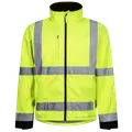 Lyngsøe 471 softshelljakke hi-vis gul
