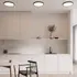 Nordlux Oja smart light plafond sort