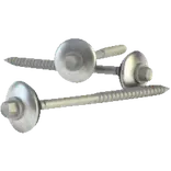 Swisspearl 120 tagskrue m/EDPM skive 6x120 mm blank 100 stk.