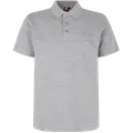 ID Stretch herre poloshirt grå melange