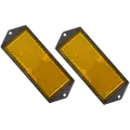 Reflekser 104x40 mm orange 2 stk