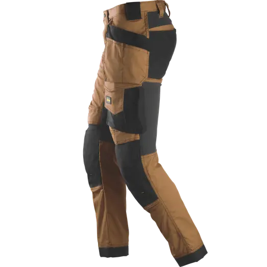 Snickers AllroundWork stretchbukser brun/sort