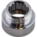 Haneforlænger 1/2" krom