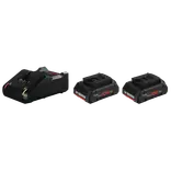 Bosch startersæt 2x ProCORE 18V 4.0Ah + hurtiglader