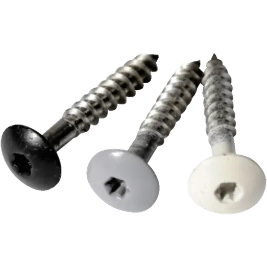 Etex facadeskrue I-FIX A4 hvid ral 9010, 4,8 mm