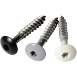 Etex facadeskrue I-FIX A4 hvid ral 9010, 4,8 mm