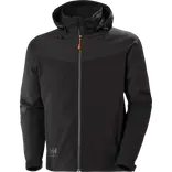 HH Workwear Oxford softshell jakke sort
