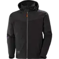 HH Workwear Oxford softshell jakke sort