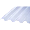 Rodena PVC trapez tagplade glasklar