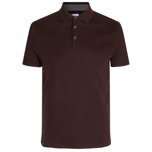 ID Seven Seas herre poloshirt dyb rød