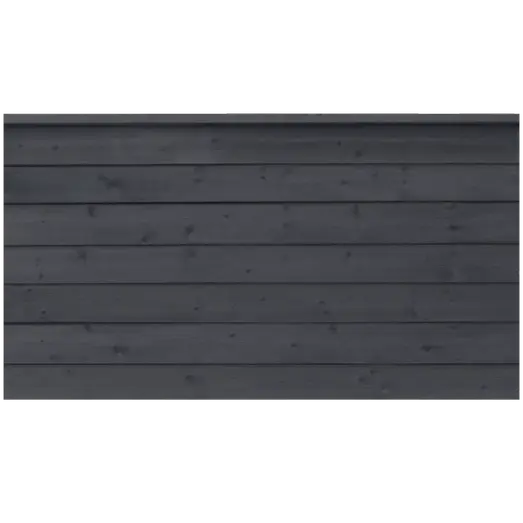 PLUS Klink Profilhegn 174×91 cm Sort