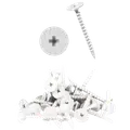 Troldtekt® strukturskrue til træ og stål 4,2x45 mm hvid 100 stk