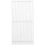 Plus Sendai hegn 90x180 cm hvid