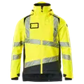 Mascot Accelerate Safe vinterjakke hi-vis gul/mørk marine