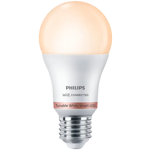 Philips Smart WiZ white LED pære E27 8,5W standard mat