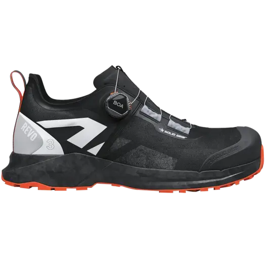 SolidGear Revo 3 Air sikkerhedssko sort/orange