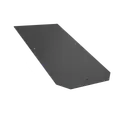 Swisspearl skifer afstudsede hj. 300 x 600 mm sortblå