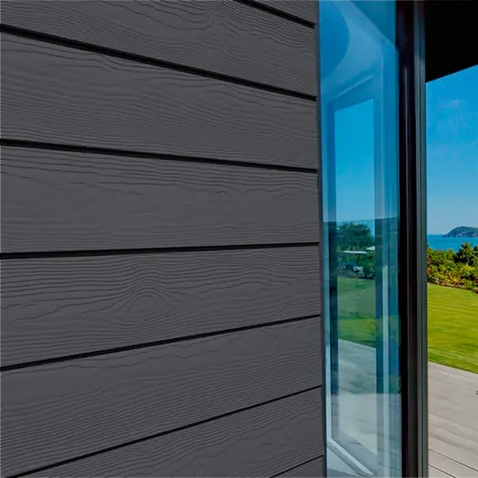 Etex Cedral Lap træstruktur skifergrå C18, 10x190x3600 mm