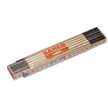 Bahco træ tommestok 12 led - 2 meter