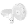 Honeywell trådløs dørklokke LED 150m hvid