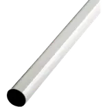 Stålrør Ø25 mm x 1,22 m forkromet