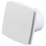 Duka ventilator EL 700Q TH fugt og tidsstyret - hvid - Ø100 mm