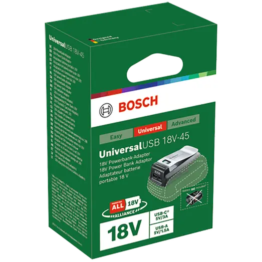 Bosch USB Adapter til grøn serie 18V-45