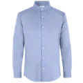 ID Seven Seas Fine Twill modern fit skjorte herre lys blå