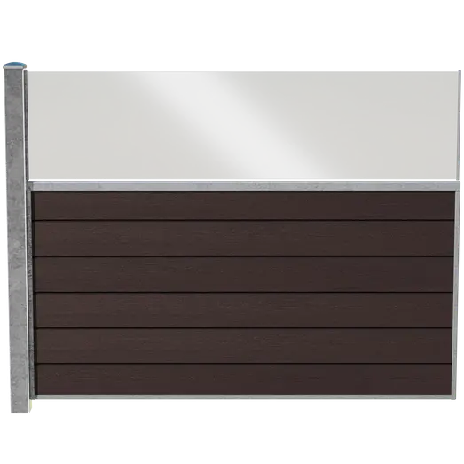 Wimex Livø Prime komposithegn m. glas MatUmber