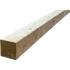 Tømmer ru stolper trykimprægneret 97 x 97 mm