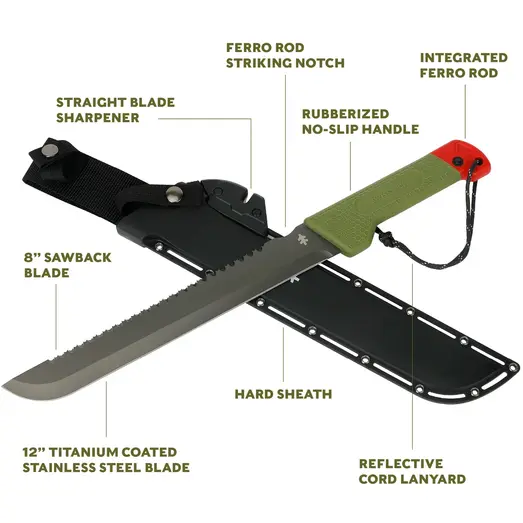 Swisstech The Hacken machete 30,5 cm