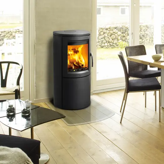 Varde Aura 1 brændeovn sort
