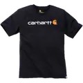 Carhartt core logo t-shirt sort
