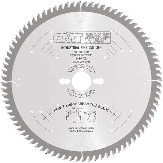 CMT savklinge 250x3,2x30 Z80VW