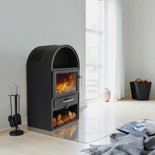 Varde Thurø 13 brændeovn sort