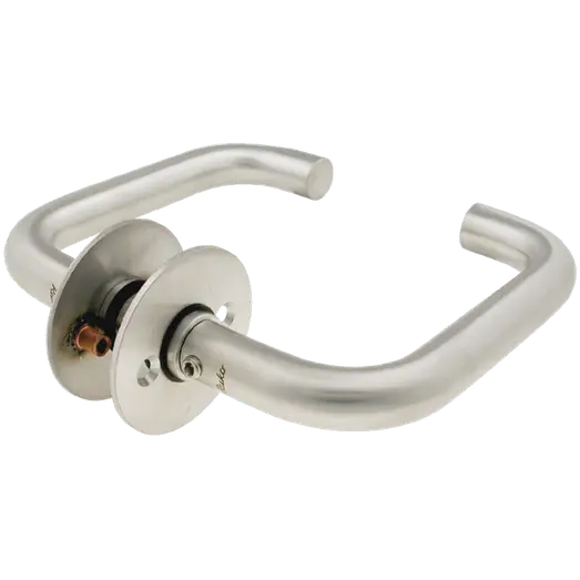 Ruko dørgreb Scandinavia U- form Ø16 mm rm/roset ustfrit stål