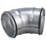 Duka metal bøjning DBU 45° Ø100 mm