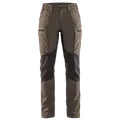 Blåklæder dame service bukser med stretch olivengrøn/sort
