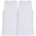 Proactive singlet 2-pak hvid