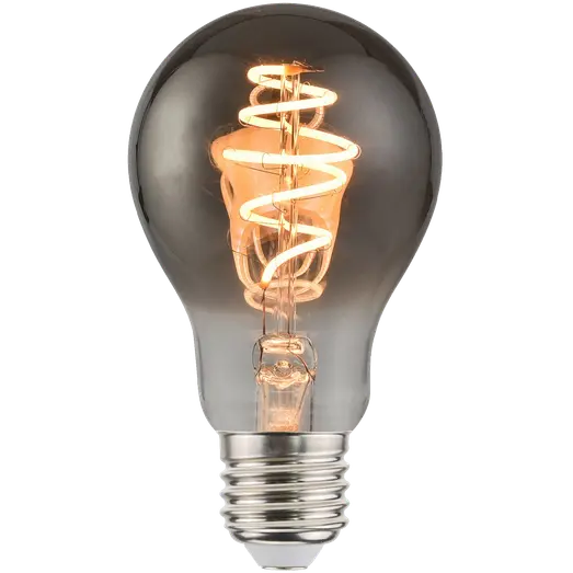 Nordlux Deco E27 A60 spiral dim dekorativ pære 2500K guldfarvet