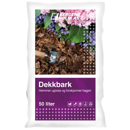 Bergene Holm dækbark 50 L